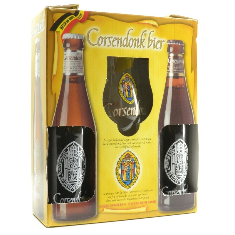 Corsendonk komplekt: 2x33cl + klaas