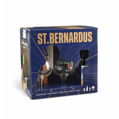 St.Bernardus Tasting Set: 6x33cl + 2 Klaasi