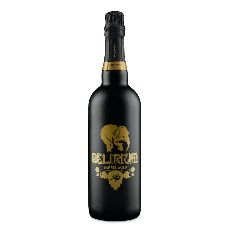 Delirium Barrel Aged Black gift set (75cl + Glass)