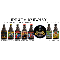 ENIGMA tasting set 13x33cl + Glass !
