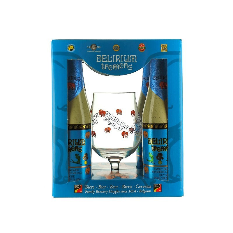 Delirium Tremens 4x33cl + klaas