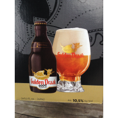 Gulden Draak komplekt 2x33cl + klaas